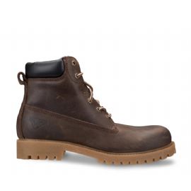 SCARPONCINI DOCKSTEPS UOMO LEATHER BROWN DSE106033