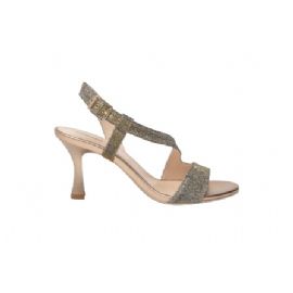 SANDALO CON TACCO NEROGIARDINI DONNA T.NOTTURNO  E410124DE/327