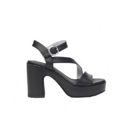 SANDALO CON TACCO NEROGIARDINI DONNA TAMIGI NERO PU.MOENA TACCO 10,5CM E410400D/100