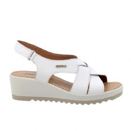 SANDALO CON ZEPPA ENVAL SOFT DONNA NAPPA SOFT BIANCO 5781111