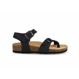 SANDALO INFRADITO BIONATURA DONNA 11 A 678 IMB V. NABUK NERO 11A678-IV-NBKNER
