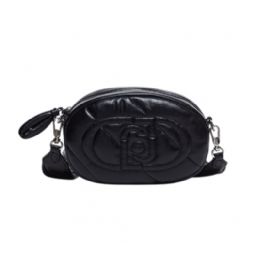 BORSA TRACOLLA LIU JO DONNA GLOSSY MATELASSE' BLACK 21x8x13CM AF4136 E0022 222221