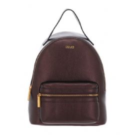 ZAINO LIU JO DONNA MBROWN STONE FODERA ANIMAL PRINT  25X32X13CM AF4201 E0031 X0582