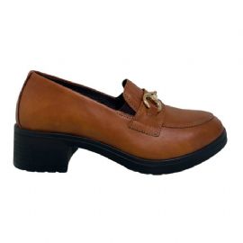 MOCASSINO TACCO ENVAL SOFT DONNA VITELLO ANTIK COGNAC 6750033