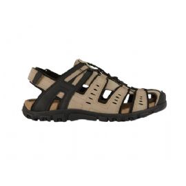 SANDALI GEOX UOMO U S.STRADA C - NBK SINT. LT TAUPE  U4524C 000EK C6738