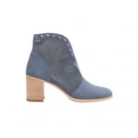 TRONCHETTO NEROGIARDINI DONNA VELOUR AVIO VELOUR AVIO TR CAPUA BEIGE TACCO 7CM  E512710D/203