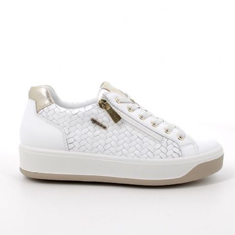 SNEAKERS IGI&CO DONNA  NAPPA SOFT  BIANCO 7656500