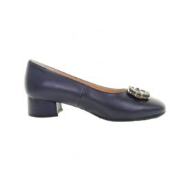 BALLERINE CON TACCO SOFFICE SOGNO DONNA IN PELLE TACCO 3,5CM  E5CR35C2 CUBA OCEANO