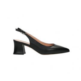 DECOLLETE' VERNISSAGE DONNA IN PELLE TACCO 6,5CM  E5TZ51C1 NAPPA NERO