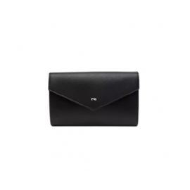 POCHETTE NEROGIARDINI DONNA T.NAPPA NERO 22X13,5X6CM E543901DE/100