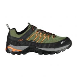 SCARPA CMP UOMO RIGEL LOW TREKKING WATHERPROFF ANTRACITE-LIMEGREEN 3Q54457 72UN