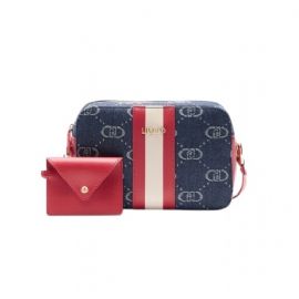 ZAINO LIU JO DONNA TRACOLLA MEDIA DENIM JACQUARD 23X7X16CM AA5159 D3200 00770