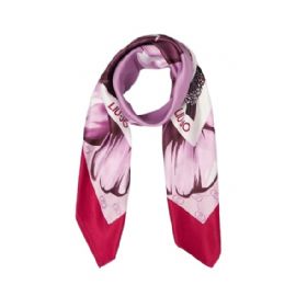 FOULARD LIU JO DONNA STOLA SANGRIA FLOREALE 90X90CM 2A5027 T0300 00949