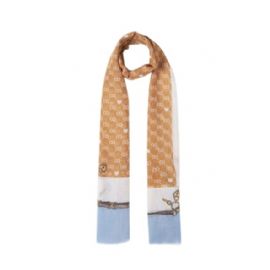 SCIARPA SCIALLE  LIU JO DONNA STOLA CAMMELLO 70X180CM 2A5025 T0300 00070