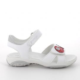 SANDALO PRIMIGI BAMBINA SI.NAPPA BIANCO TG:31>35 7885122/B