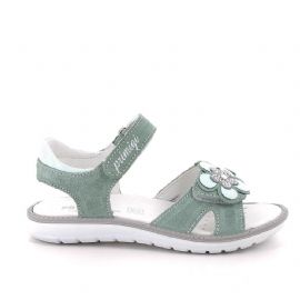 SANDALO PRIMIGI BAMBINA SCAMOSCIATO MENTA TG:27>30 7887811/A