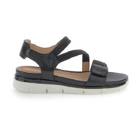 SANDALO STONEFLY DONNA ELODY 23 ELASTIC/NAPPA LTH BLACK 220832 000