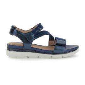SANDALO STONEFLY DONNA ELODY 23 ELASTIC/LAMINATED LTH LIMO BLUE 220831 100