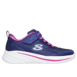 SNEAKERS SKECHERS BAMBINA WAVE 92 BLU NAVY 303557L NVY