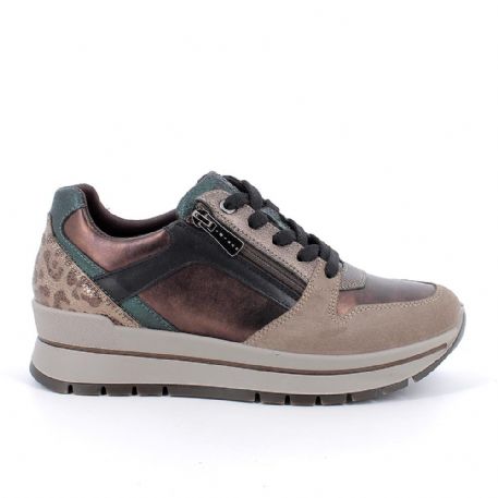 SNEAKERS CON ZEPPA IGI&CO DONNA  VI.LAM.WINT.FOG RAME/FANGO 8676177
