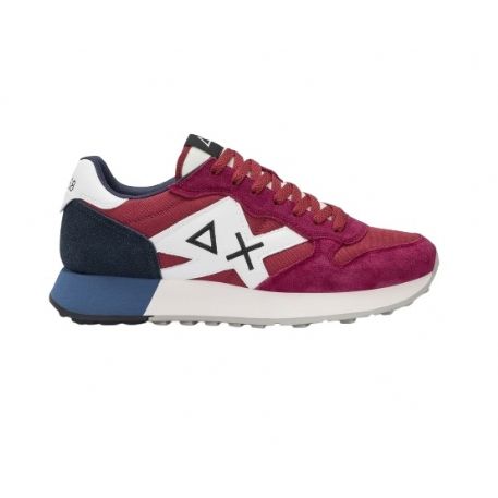 SNEAKERS UOMO SUN68 SHOE JAKI SOLID BORDEAUX Z45113 35