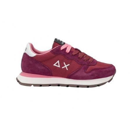 SNEAKERS SUN68 DONNA SHOE ALLY SOLID BORDEAUX Z45201 35