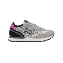 SNEAKERS SUN68 SHOE GIRL'S ALLY GLITTER (TEEN) ARGENTO TG:35>39 Z45412T 44
