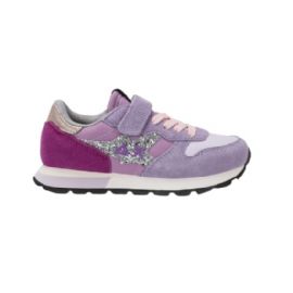 SNEAKERS SUN68 SHOE GIRL'S STARGIRL GLITTER LOGO (KID) LILLA TG:30>34 Z45417K 24