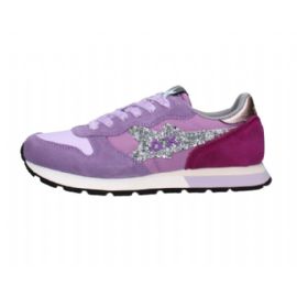 SNEAKERS SUN68 SHOE GIRL'S STARGIRL GLITTER LOGO (TEEN) LILLA TG:35>39 Z45417T 24