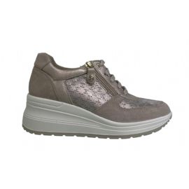 SNEAKERS ENVAL SOFT DONNA CAPRA PERL.NUV. TAUPE 5760722