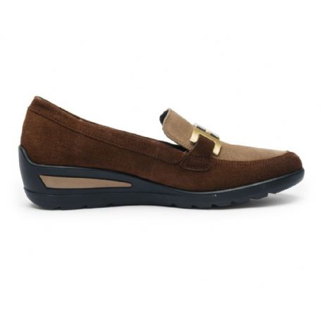 SLIP-ON ARA SHOES DONNA ZÜRICH 2.0 MOKA-SESAMO  12-50609-05
