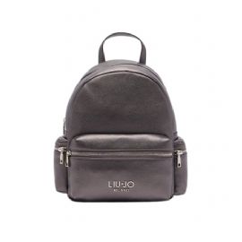 ZAINO LIU JO DONNA ECS M  BACKPACK ANTRACITE MET. 29X9X30CM AF5136 E0058 04020