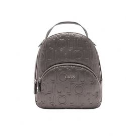 ZAINO LIU JO DONNA ECS M  BACKPACK ANTRACITE MET. 26X9X30CM AF5157 E0538 04020