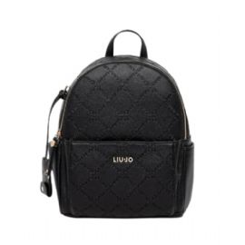 ZAINO LIU JO DONNA ECS M  BACKPACK BLACK 22X12X30CM AF5196 E0538 22222